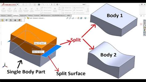 solidworks solid bodies to part